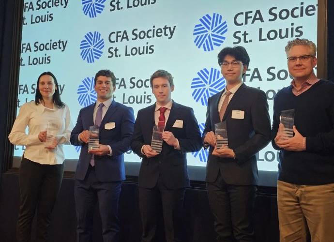 Finance Students Win Regional Competition at the CFA Institute Research Challenge 